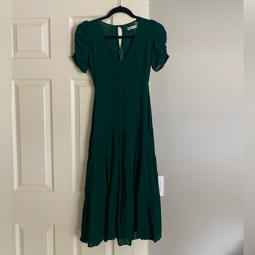 Green dress